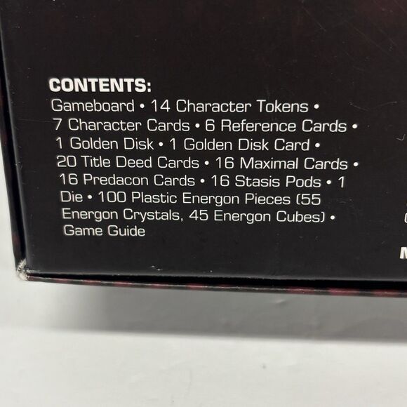 Monopoly Transformers Beast Wars Edition Board Game Hasbro COMPLETE - Picture 3 of 4